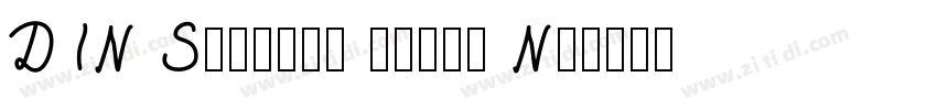 DIN Schrift 30640 Ne字体转换